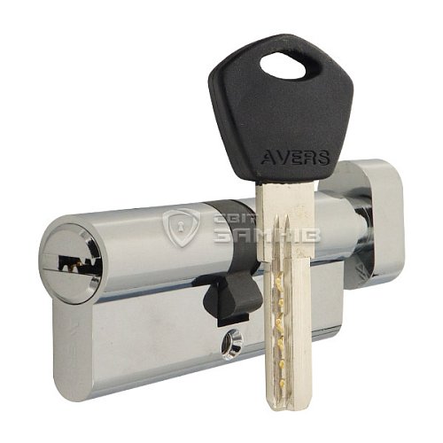 Циліндр AVERS DM 60T (30*30T) хром полірований - Фото №1