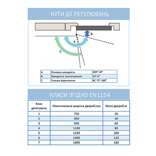 Дотягувач RYOBI DS-2005V BC STD HO з фіксацією до 100кг Сірий Антрацит - Фото №9