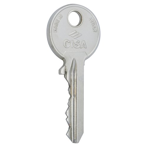 Цилиндр CISA C2000 80T (45*35T) черный 3 ключа - Фото №7