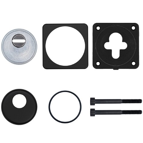 Протектор AZZI FAUSTO Antitubo 25 мм ME50/QSLIM/NO квадратний чорний матовий - Фото №6