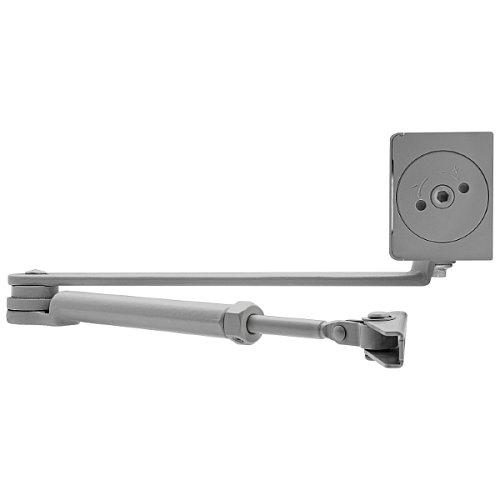 Доводчик CISA C1611.05.0.97 Professional Plus2 BC STD HO с фиксацией до 120 кг серый - Фото №3