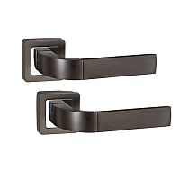 Ручки на розетте PUNTO Orion (QR) GR/CP графит/хром