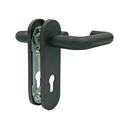 Ручки протипожежні MARVON SP1 з пружиною натискна-натискна чорний матовий - Фото №2