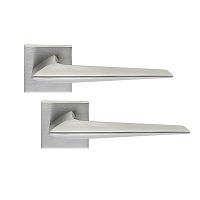 Ручки на розетте ILAVIO 2386 (1053-1102) хром матовый