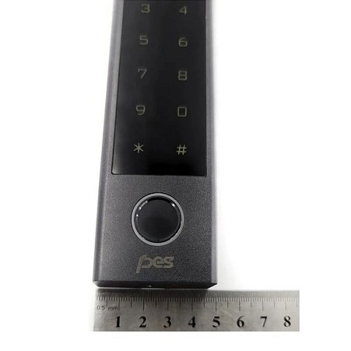 Клавіатура зчитувач PES KeyPad slim для розумних замків біометричний чорний - Фото №3