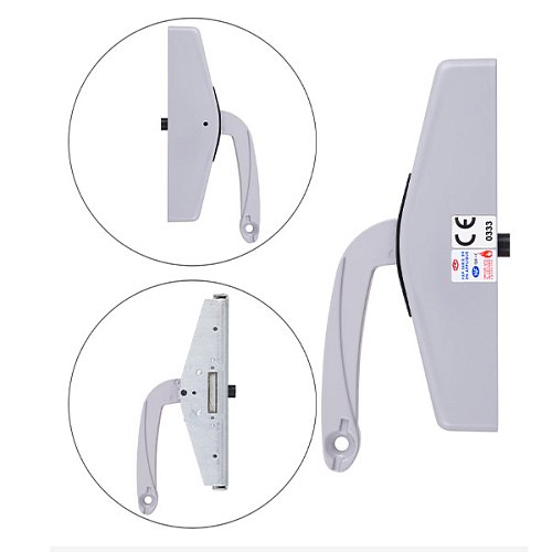 Антипаніка накладна JPM 890200-01-0-Z для евакуаційного виходу сірий - Фото №6