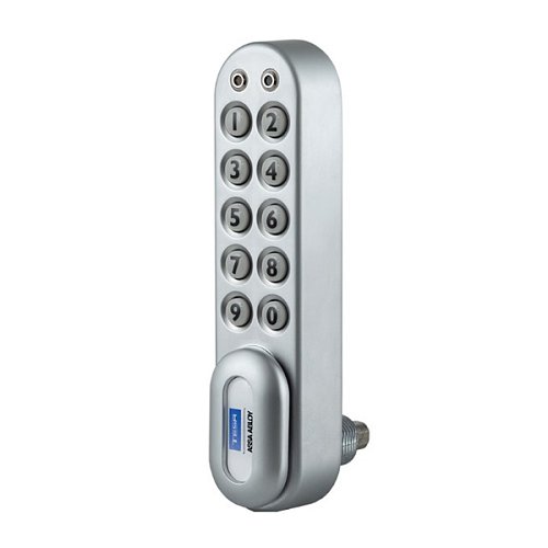 Мебельный замок TESA Code 1000 Univ электронный кодовый серый - Фото №1