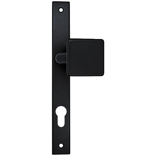 Ручки на планці ABARO Monaco FF фіксована-фіксована чорний - Фото №5