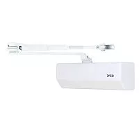Доводчик RYOBI DS-1554 STD с фиксацией до 80кг Белый