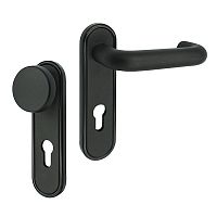 Ручки противопожарные на планке CISA 07070.24 фиксированно-нажимная черный