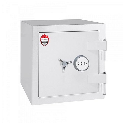 Сейф вогнезламостійкий GRIFFON F60CL I.51.E WHITE - Фото №1