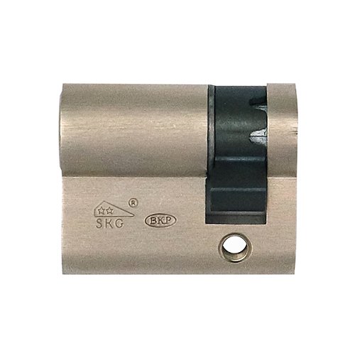 Циліндр половинка CISA C3000 40 (30*10) нікель матовий 3 ключі - Фото №6