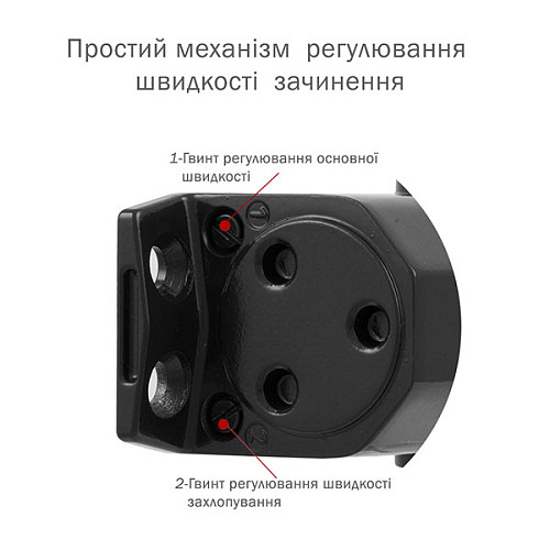 Дотягиватель RYOBI DS-2055V BC STD HO с фиксацией до 100кг Черный - Фото №7