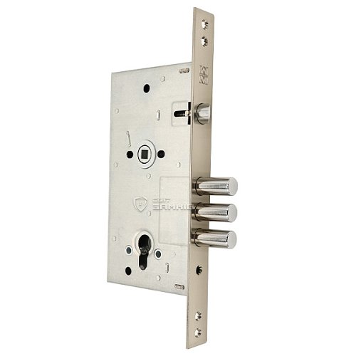 Механізм замка MOTTURA DP58171000 (BS60*85мм) нікель матовий - Фото №1