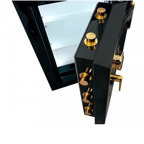 Сейф вогнезламостійкий GRIFFON CLE II.68.E BLACK GOLD - Фото №7