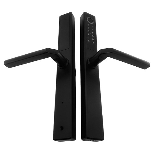 Розумний замок PES Kub накладний чорний - Фото №3