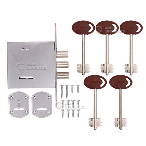 Механізм замка SHERLOCK 04.06 (BS54мм) 5 ключів - Фото №4