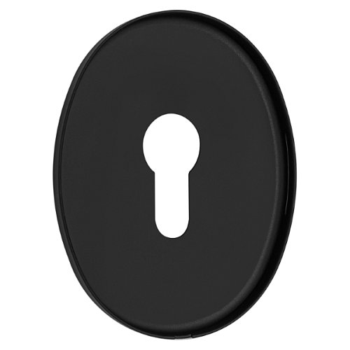 Накладка на серцевину AZZI FAUSTO MY/85X70/NO овальна широка чорний матовий - Фото №2