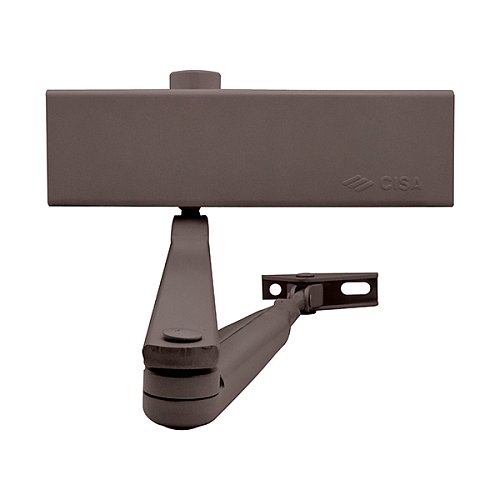 Доводчик CISA C1510.03.0.88 Professional Plus2 STD до 80 кг FIRE коричневый - Фото №2