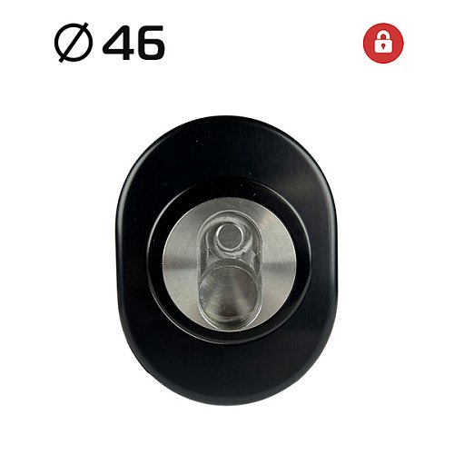 Протектор магнитный DISEC Magnetic 3G MR460 25D1PIN 25мм черный - Фото №5