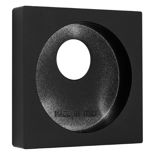 Протектор врізний AZZI FAUSTO Quadro NO квадратний чорний матовий - Фото №4