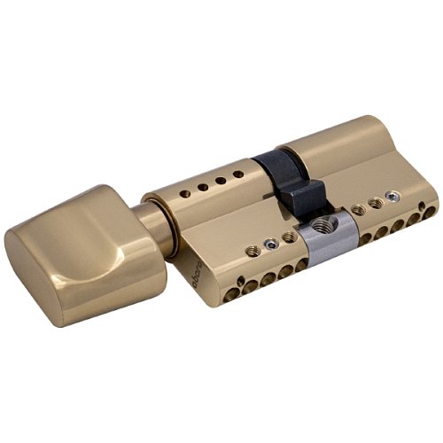 Циліндр ABARO P600 (модульний) 62T (31*31T) G латунь полірована 5 ключів - Фото №6