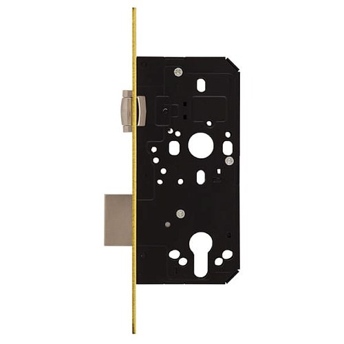 Механизм замка SANTOS 712 бочка (BS50мм) матовая латунь - Фото №2