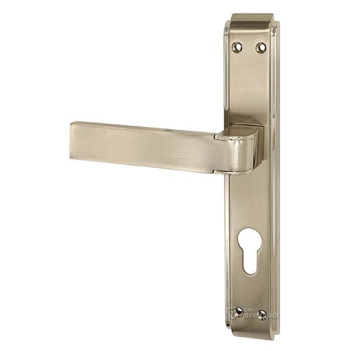 Ручки на планке OZCANLAR Alaska Yale 85 никель сатин - Фото №3