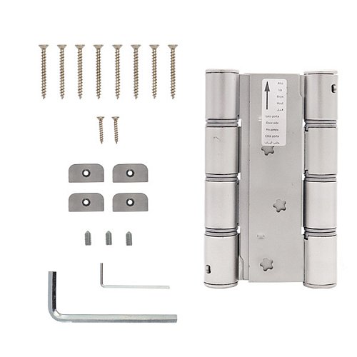 Завіс барний ALDEGHI LUIGI 87CS125-40 125 мм CS сатин хром - Фото №6