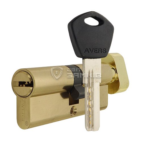 Циліндр AVERS DM 100T (50*50T) латунь полірована - Фото №1