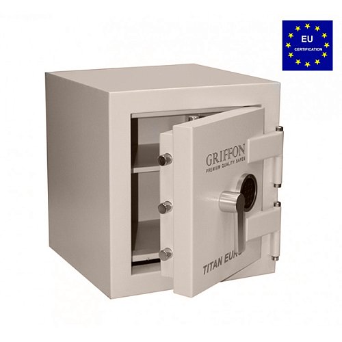 Сейф вогнезламостійкий GRIFFON CLE II.50.E CREAM - Фото №2