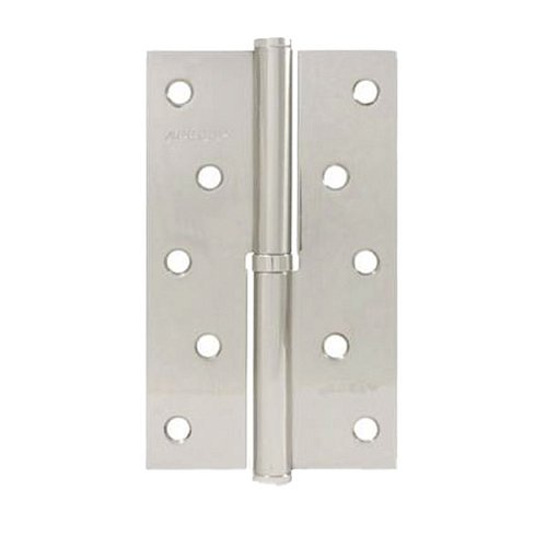 Петля APECS Steel 125*75 мм - NIS шлифованный никель L левая