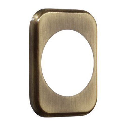 Накладка на протектор AZZI FAUSTO ME50 / LINE внешняя прямоугольная 82х62 бронза - Фото №1