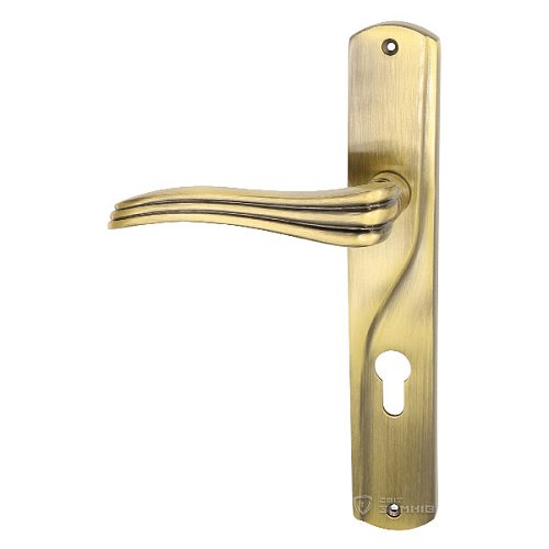 Ручки на планці OZCANLAR Florida Yale 85 матова бронза - Фото №3