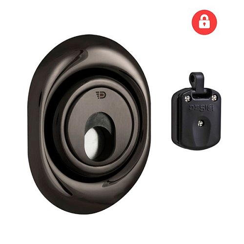 Протектор магнітний DISEC 3G2FM 25мм чорний хром - Фото №2