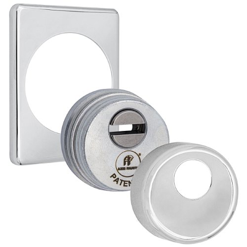 Протектор AZZI FAUSTO Antitubo SB 25 мм ME50/TEKNO/CL прямокутний хром полірований - Фото №1