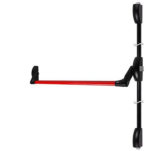 Комплект накладной антипаники CISA Fast Push 59011.10 900 мм 2/3-точечный вверх-вниз красный - Фото №1