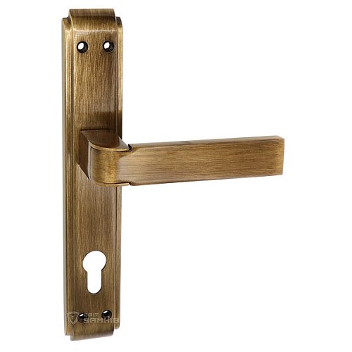 Ручки на планке OZCANLAR Alaska Yale 85 матовая бронза - Фото №2