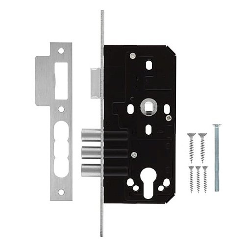 Механизм замка SANTOS 985 (BS45*85мм) матовый хром - Фото №6