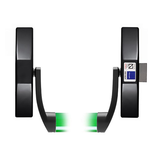 Антипаніка накладна TESA 1950 908 для евакуаційного виходу black green чорно-зелений - Фото №4