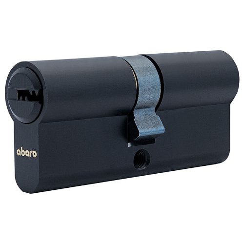 Циліндр ABARO B100 80 (40*40) Bk чорний 5 ключів - Фото №2