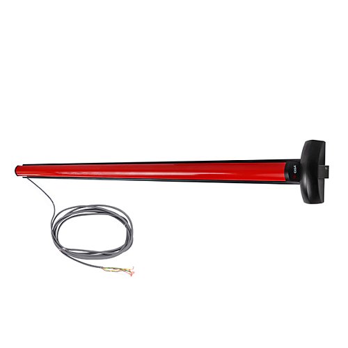 Антипаніка накладна CISA eFAST 59851.10 3-точкова електромоторна червоний/чорний - Фото №2