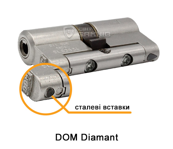 DOM Diamant захист проти сверління