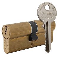 Циліндр CISA LL 08010 60 (30*30) латунь матова Циліндр CISA LL 08010 60 (30*30) латунь матова