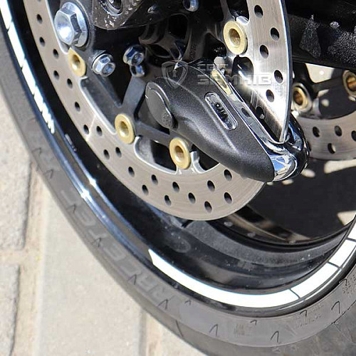 Замок для мотоцикла VIRO Moto Hammer на гальмівний диск 2 ключа - Фото №8