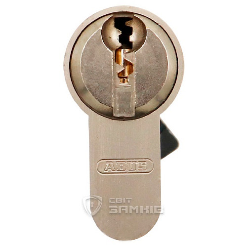 Цилиндр ABUS S60P 70 (30*40) 5 ключей никель - Фото №4
