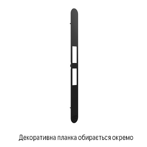 Механизм замка AGB Touch магнит (18*196мм) черный - Фото №4