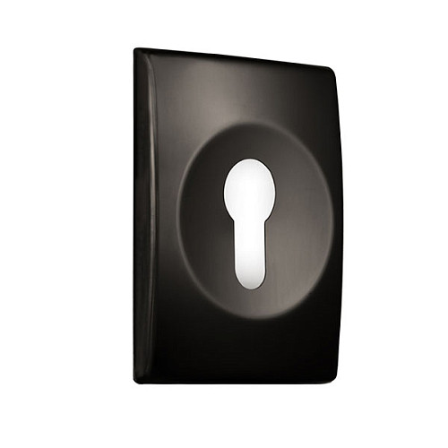 Декоративная накладка DISEC KT3484 Quadry хром черный - Фото №1