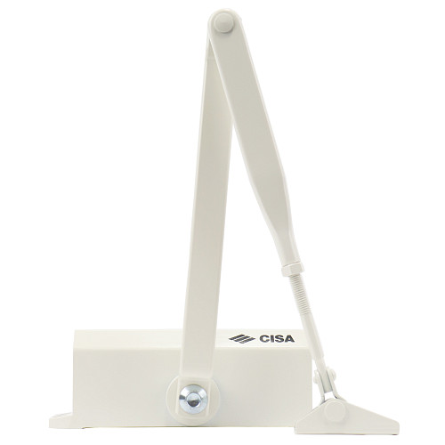 Доводчик CISA 60460.03.0.45 стандартная тяга до 85 кг белый - Фото №4