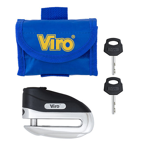 Велосипедный замок VIRO Moto Hammer на тормозной диск 2 ключа - Фото №5